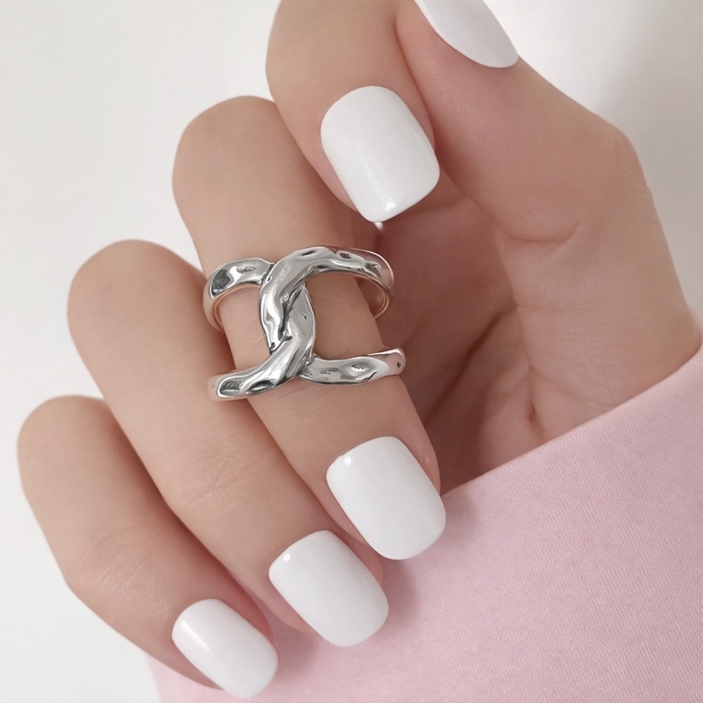Casual Dainty S925 Silver Ring RS939-1
